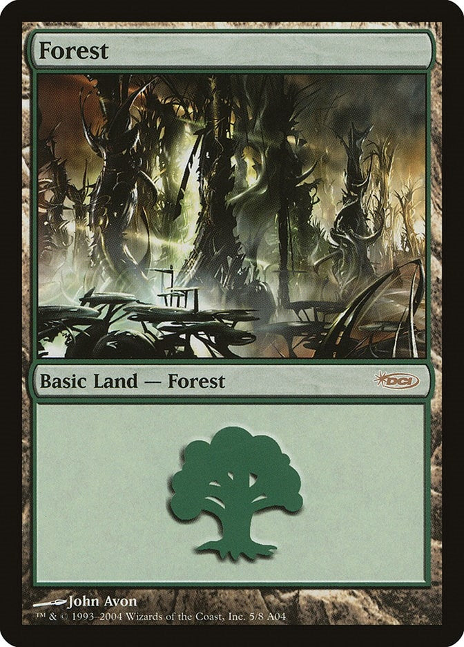 Image for Forest (2004) (5) (Arena Promos) - Magic: The Gathering