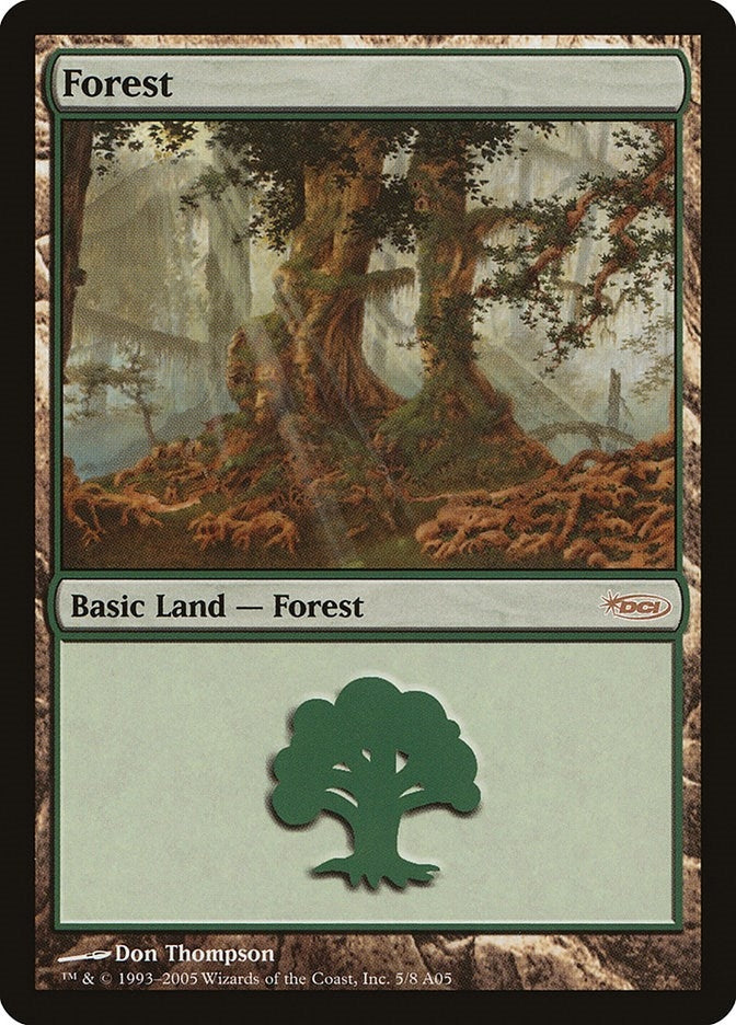 Image for Forest (2005) (5) (Arena Promos) - Magic: The Gathering