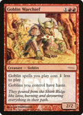 Image for Goblin Warchief (2006) (5) (FNM Promos) - Magic: The Gathering