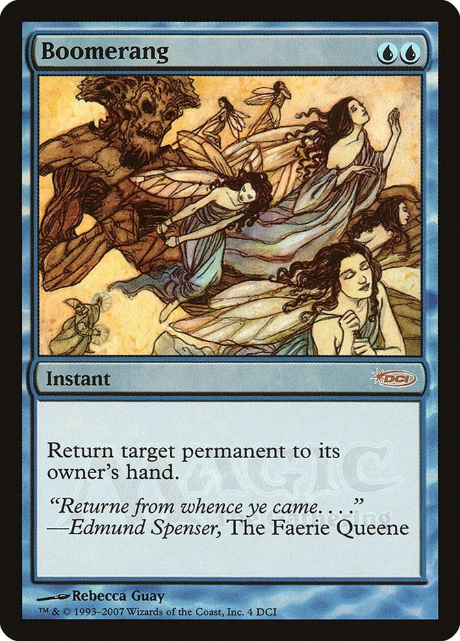 Image for Boomerang (4) (WPN & Gateway Promos) - Magic: The Gathering