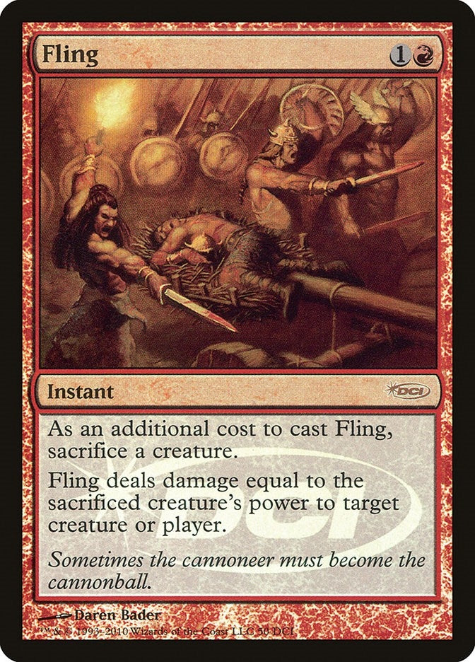 Image for Fling (DCI) (50) (WPN & Gateway Promos) - Magic: The Gathering