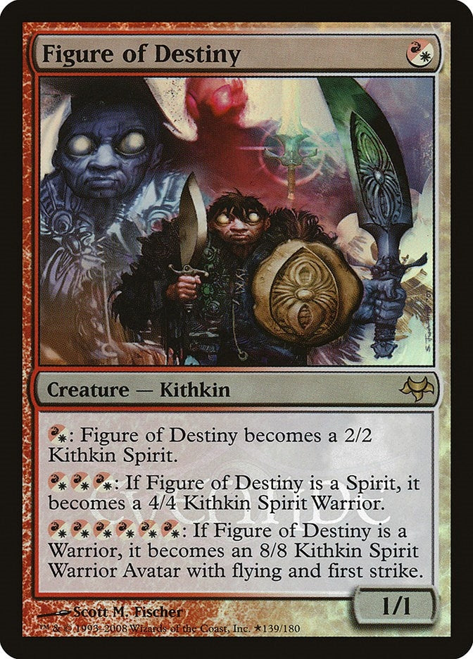 Image for Figure of Destiny (139) (Launch Party & Release Event Promos) - Magic: The Gathering
