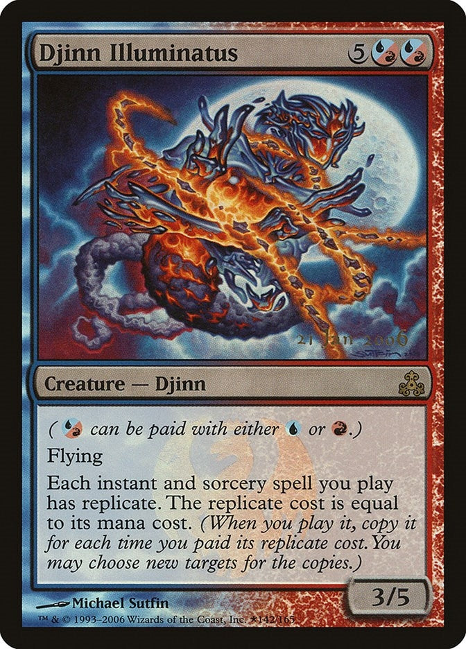 Image for Djinn Illuminatus (28) (Prerelease Cards) - Magic: The Gathering