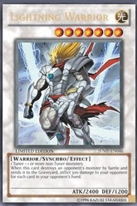 Image for Lightning Warrior (JUMP-EN046) (SJMP) - YuGiOh