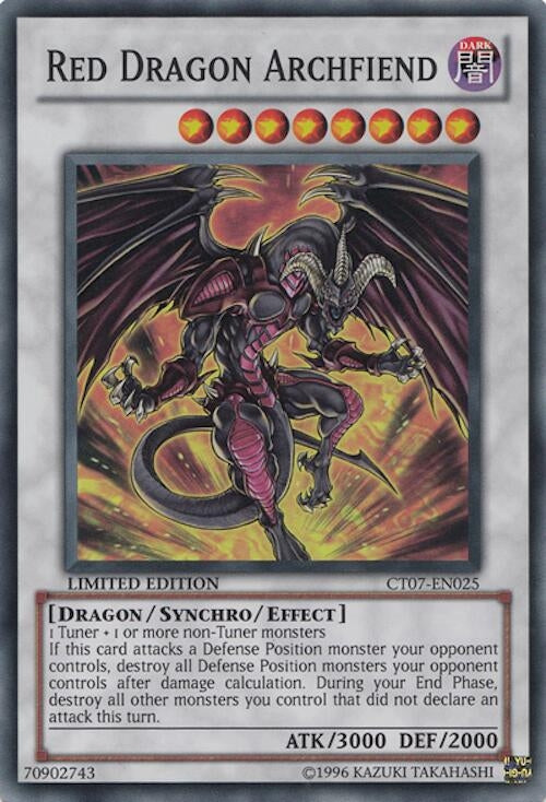 Image for Red Dragon Archfiend (CT07-EN025) (CT07) - YuGiOh
