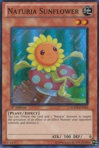 Image for Naturia Sunflower (HA03-EN011) (HA03) - YuGiOh