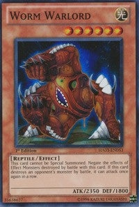 Image for Worm Warlord (HA03-EN053) (HA03) - YuGiOh