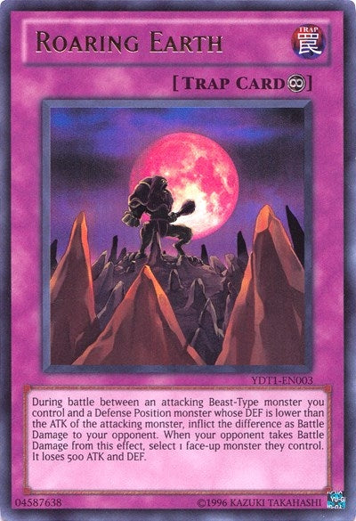 Image for Roaring Earth (5D's Duel Transer) (YDT1-EN003) (VDP) - YuGiOh