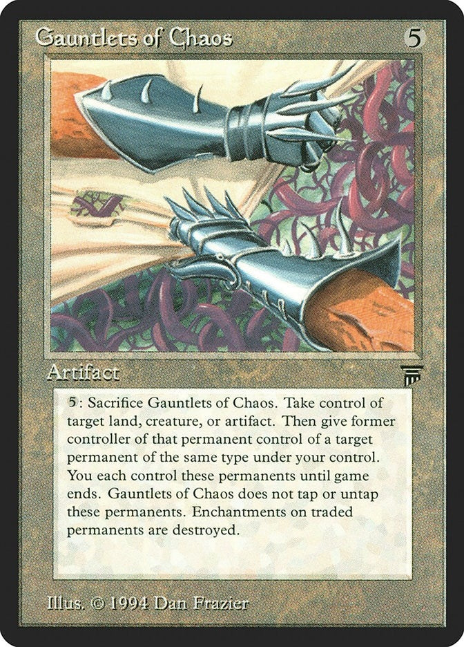 Image for Gauntlets of Chaos (Legends) - Magic: The Gathering