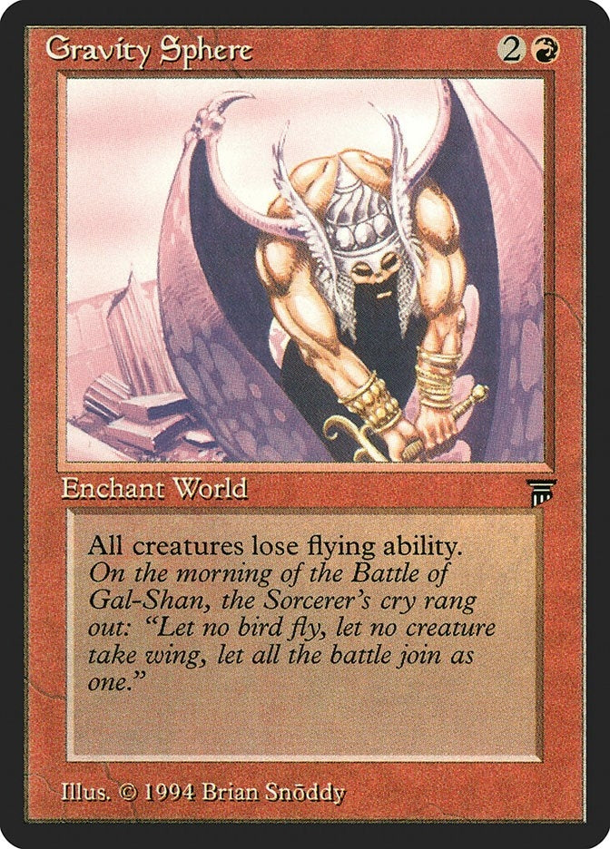 Image for Gravity Sphere (Legends) - Magic: The Gathering