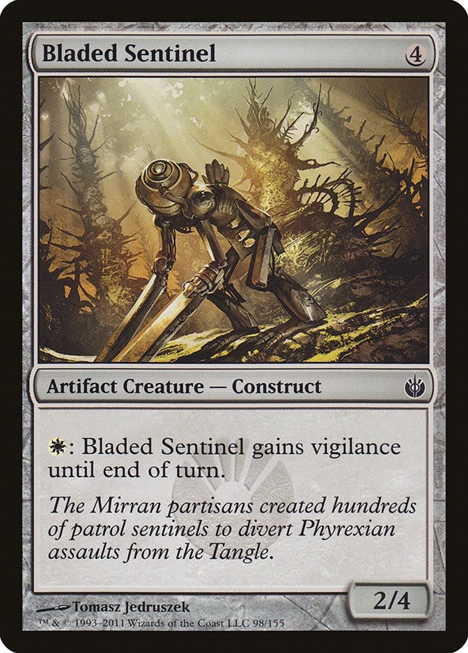 Image for Bladed Sentinel (98) (Mirrodin Besieged) - Magic: The Gathering