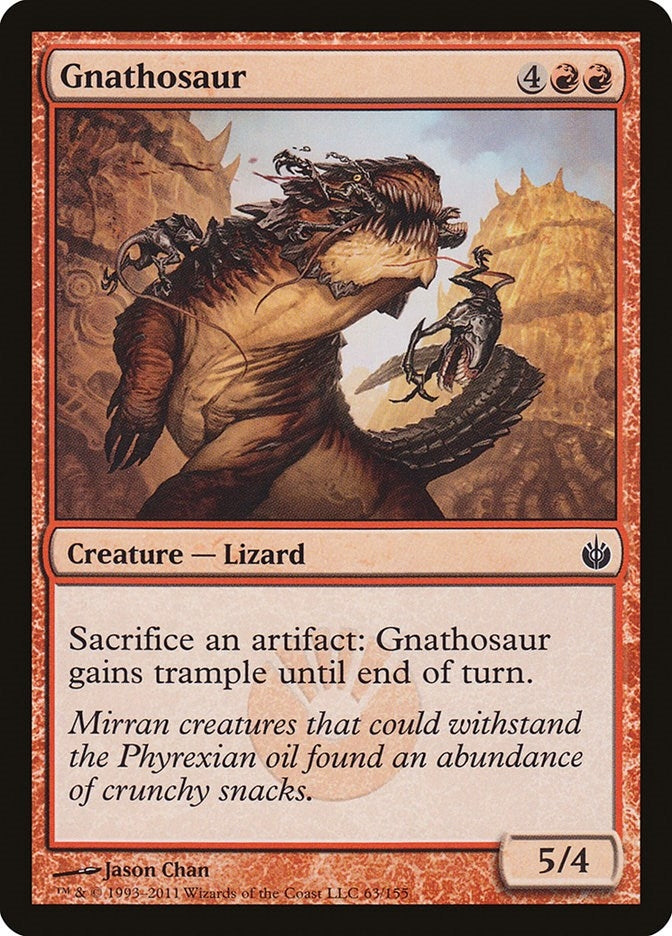 Image for Gnathosaur (63) (Mirrodin Besieged) - Magic: The Gathering