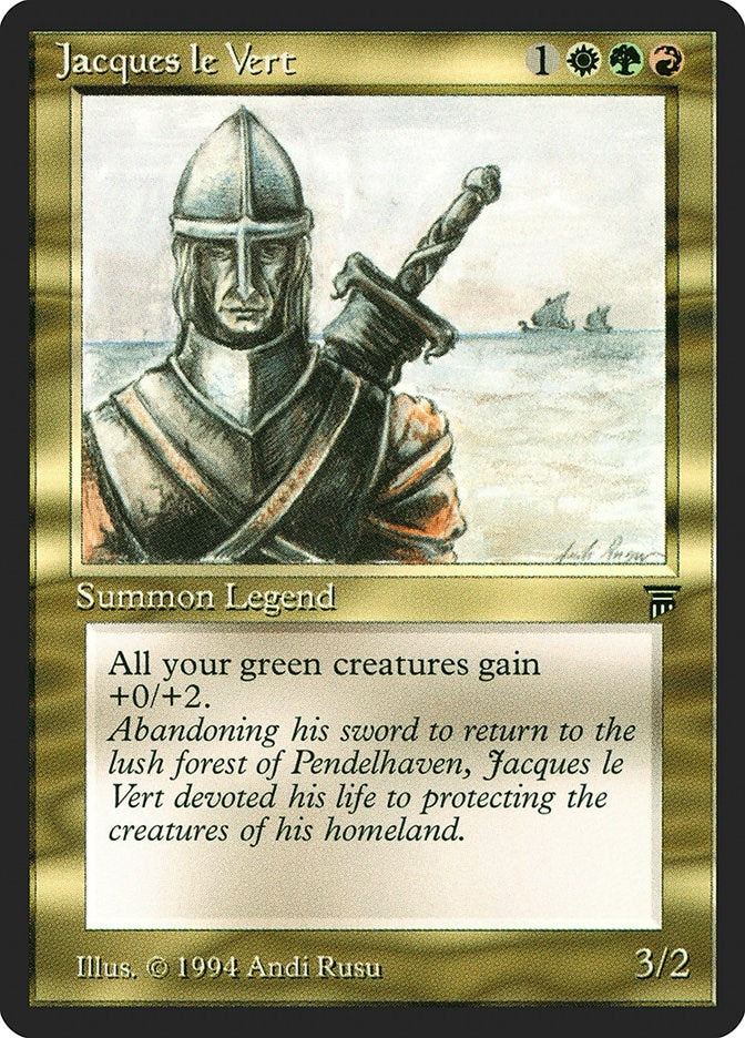 Image for Jacques le Vert (Legends) - Magic: The Gathering