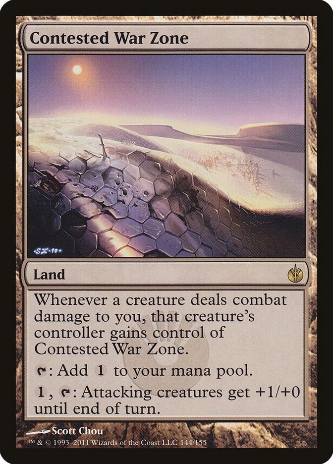 Image for Contested War Zone (144) (Mirrodin Besieged) - Magic: The Gathering