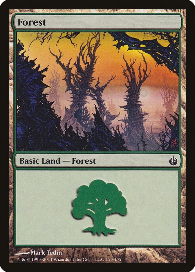 Image for Forest (155) (155) (Mirrodin Besieged) - Magic: The Gathering
