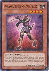 Image for Karakuri Ninja mdl 919 "Kuick" (STOR-EN028) (STOR) - YuGiOh