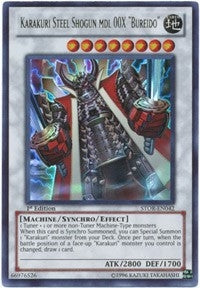 Image for Karakuri Steel Shogun mdl 00X "Bureido" (STOR-EN042) (STOR) - YuGiOh