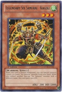 Image for Legendary Six Samurai - Kageki (STOR-EN022) (STOR) - YuGiOh