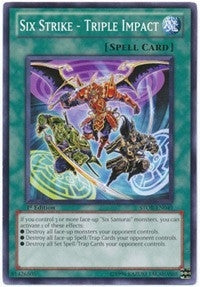 Image for Six Strike - Triple Impact (STOR-EN049) (STOR) - YuGiOh