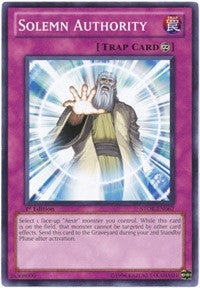 Image for Solemn Authority (STOR-EN067) (STOR) - YuGiOh