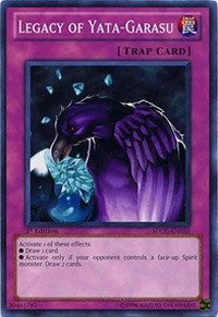 Image for Legacy of Yata-Garasu (SDDL-EN033) (SDDL) - YuGiOh