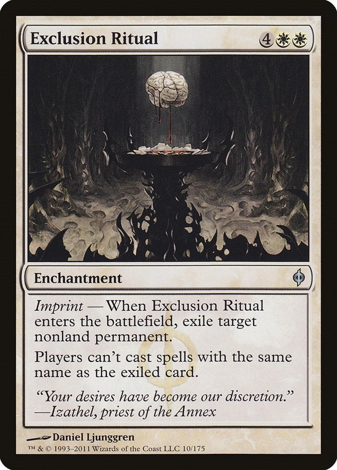 Image for Exclusion Ritual (10) (New Phyrexia) - Magic: The Gathering