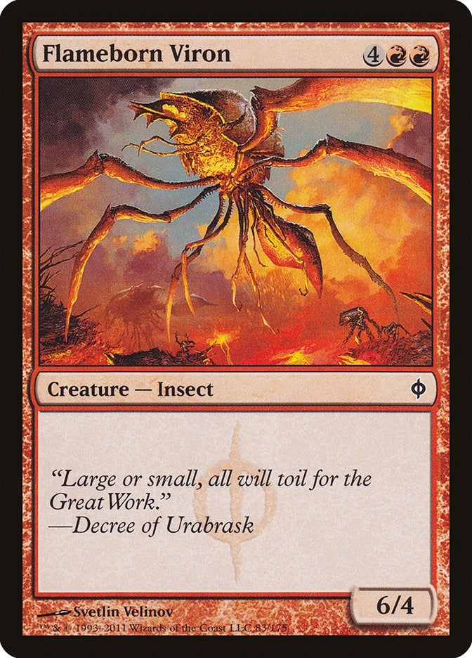 Image for Flameborn Viron (83) (New Phyrexia) - Magic: The Gathering