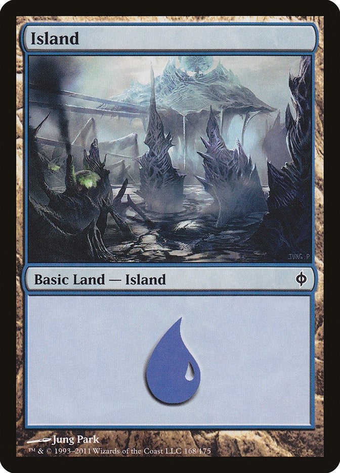 Image for Island (168) (168) (New Phyrexia) - Magic: The Gathering