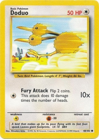 Image for Doduo (048/102) (BS) - Pokemon