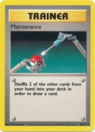 Image for Maintenance (083/102) (BS) - Pokemon