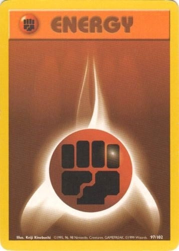 Image for Fighting Energy (097/102) (BS) - Pokemon