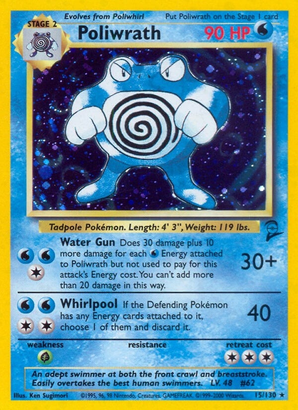 Image for Poliwrath (015/130) (BS2) - Pokemon