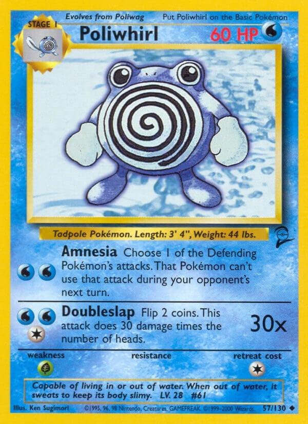 Image for Poliwhirl (057/130) (BS2) - Pokemon
