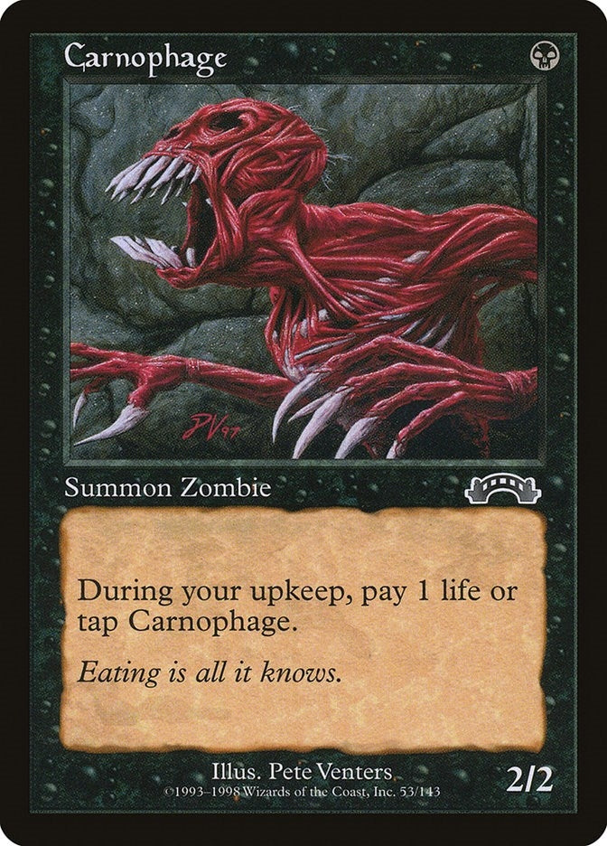 Image for Carnophage (53) (Exodus) - Magic: The Gathering