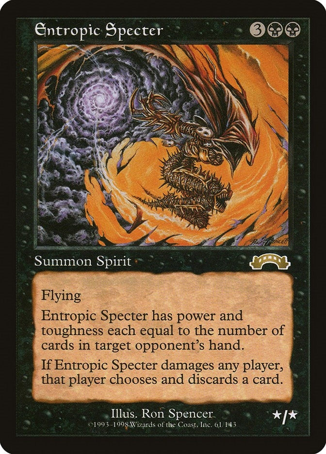 Image for Entropic Specter (61) (Exodus) - Magic: The Gathering