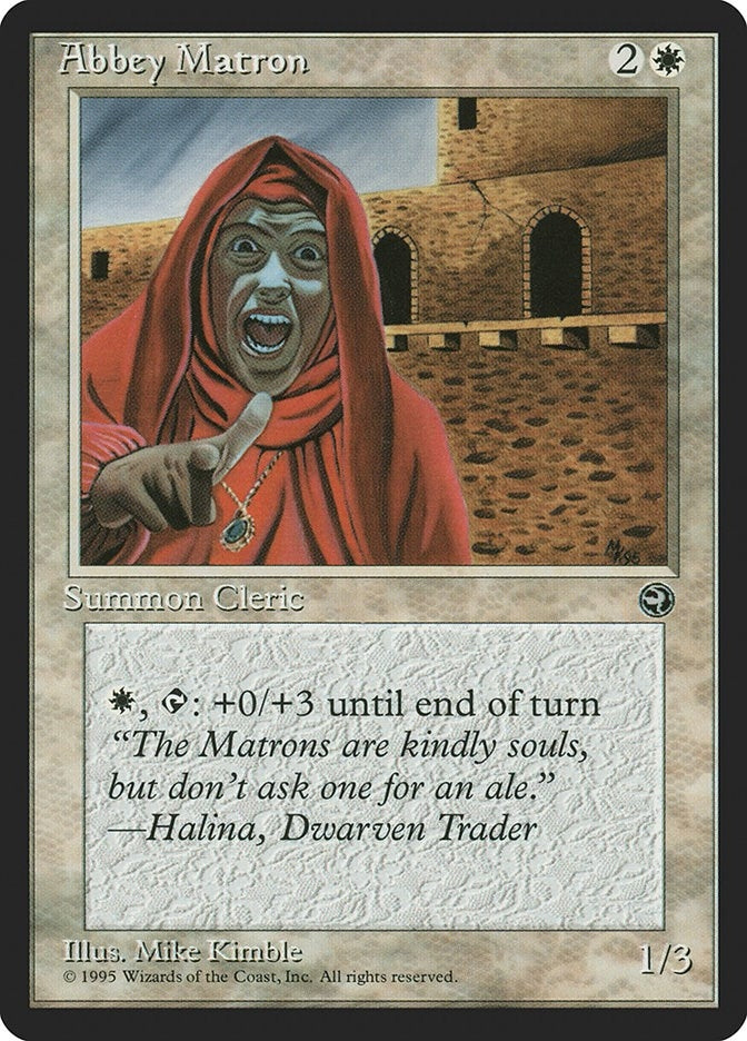 Image for Abbey Matron (103) (Homelands) - Magic: The Gathering