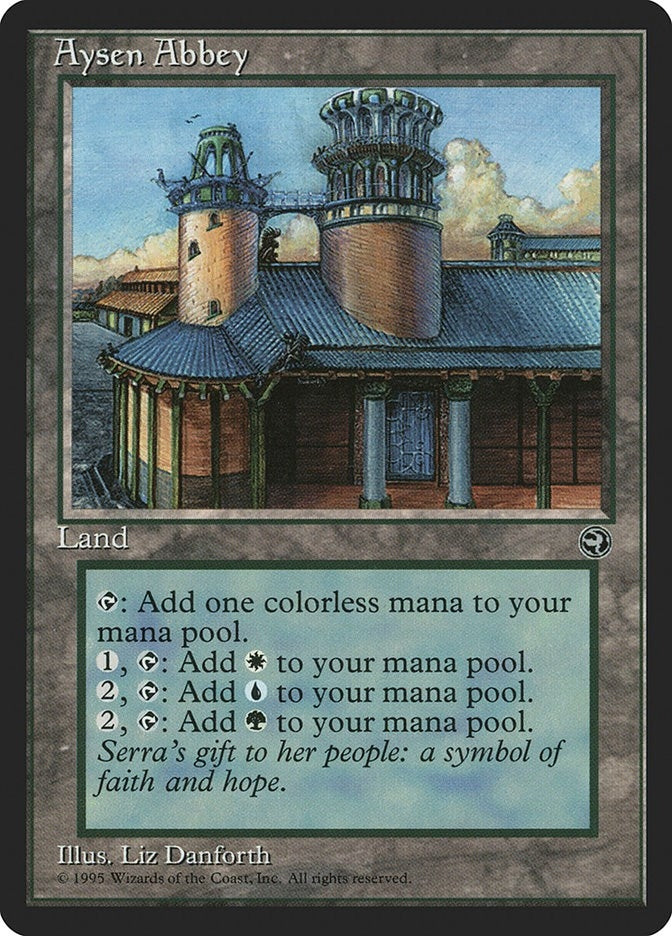 Image for Aysen Abbey (Homelands) - Magic: The Gathering