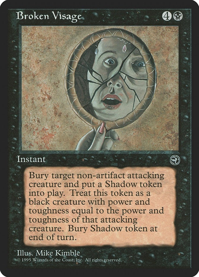 Image for Broken Visage (Homelands) - Magic: The Gathering