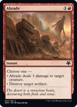 Image for Abrade (67) (Magic Game Night: Free-For-All) - Magic: The Gathering