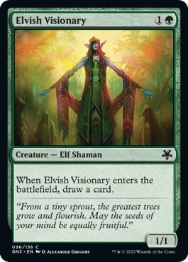 Image for Elvish Visionary (96) (Magic Game Night: Free-For-All) - Magic: The Gathering