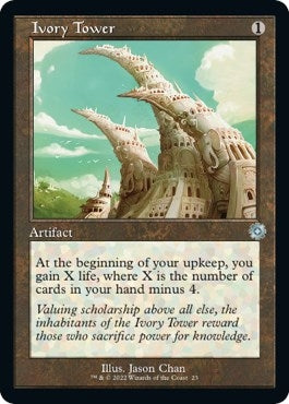 Image for Ivory Tower (23) (The Brothers' War: Retro Frame Artifacts) - Magic: The Gathering