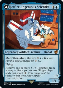 Image for Jetfire, Ingenious Scientist (3) (Universes Beyond: Transformers) - Magic: The Gathering