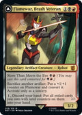 Image for Flamewar, Brash Veteran (10) (Universes Beyond: Transformers) - Magic: The Gathering