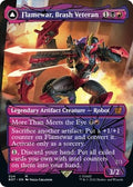 Image for Flamewar, Brash Veteran (Shattered Glass) (24) (Universes Beyond: Transformers) - Magic: The Gathering