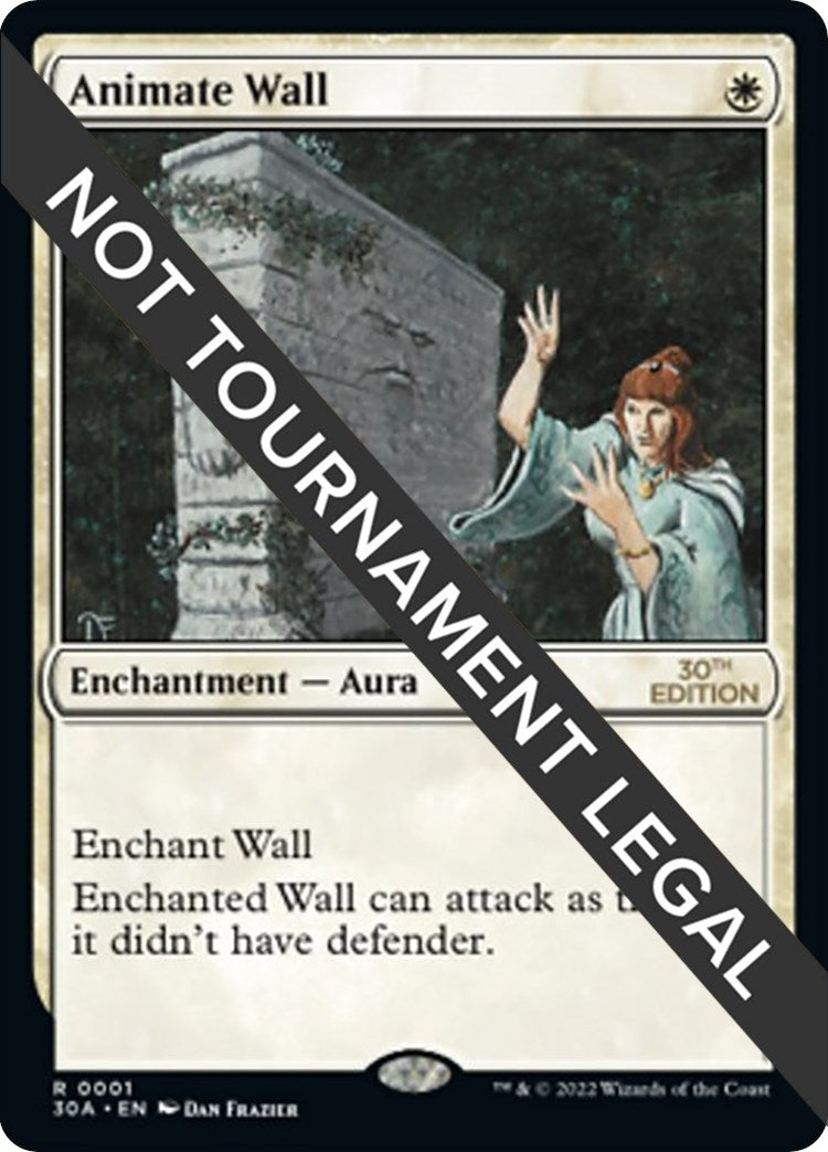 Image for Animate Wall (1) (30th Anniversary Edition) - Magic: The Gathering