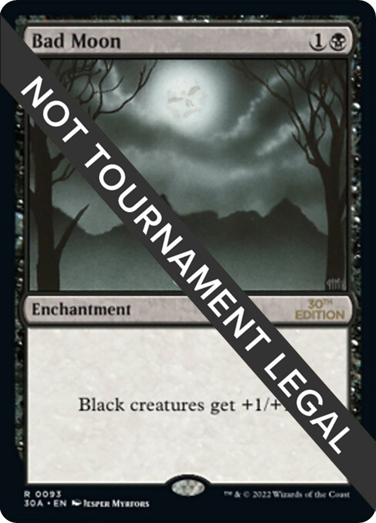 Image for Bad Moon (93) (30th Anniversary Edition) - Magic: The Gathering