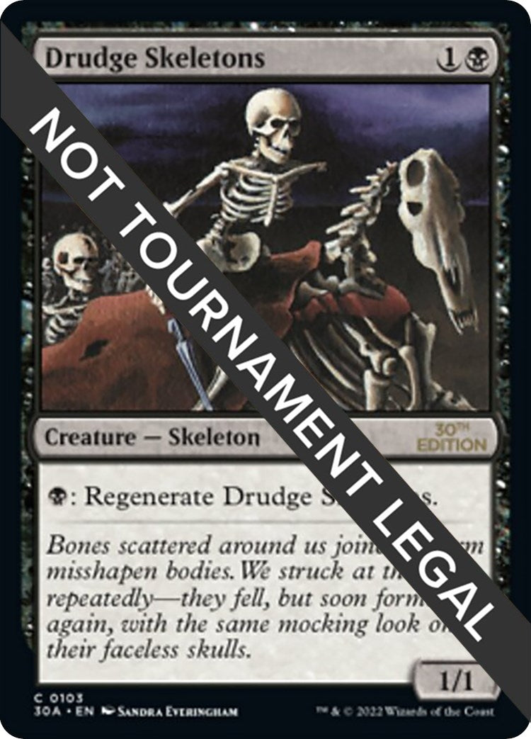 Image for Drudge Skeletons (103) (30th Anniversary Edition) - Magic: The Gathering