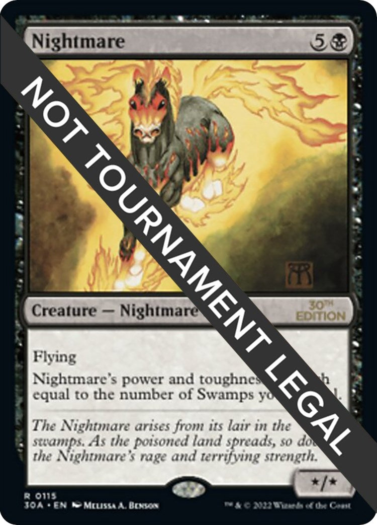 Image for Nightmare (115) (30th Anniversary Edition) - Magic: The Gathering