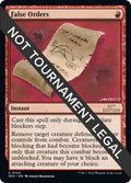 Image for False Orders (143) (30th Anniversary Edition) - Magic: The Gathering