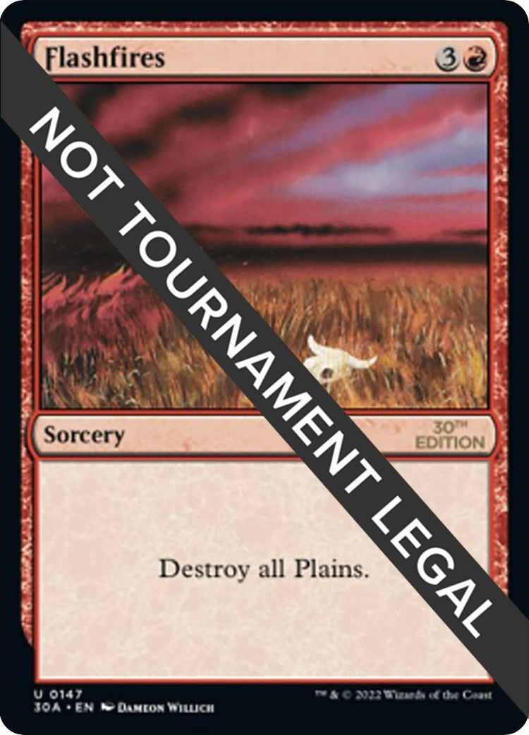 Image for Flashfires (147) (30th Anniversary Edition) - Magic: The Gathering